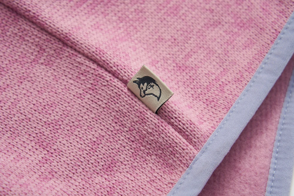 Dívčí pletená fleece mikina WOLF (116/122-152/158)