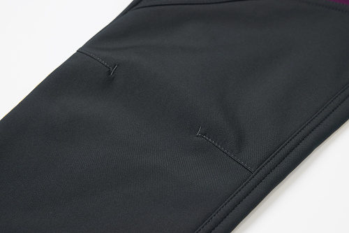 Dívčí teplé softshellové kalhoty WOLF (116-146)