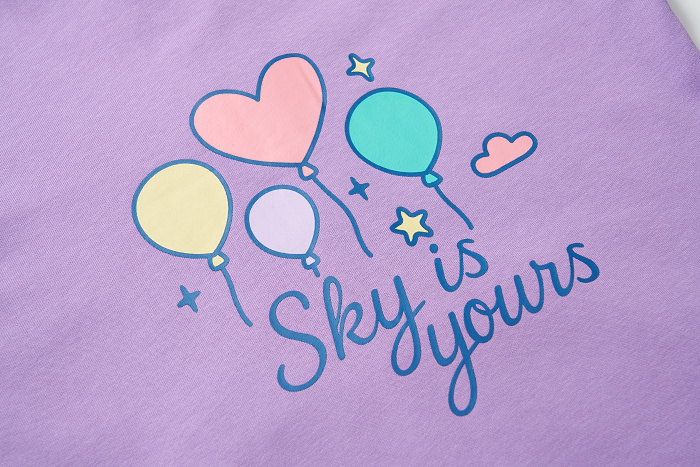 Dívčí  mikina  s kapucí  WOLF (110-140) 