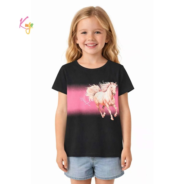 Dívčí triko s krátkým rukávem KUGO (98-128) 