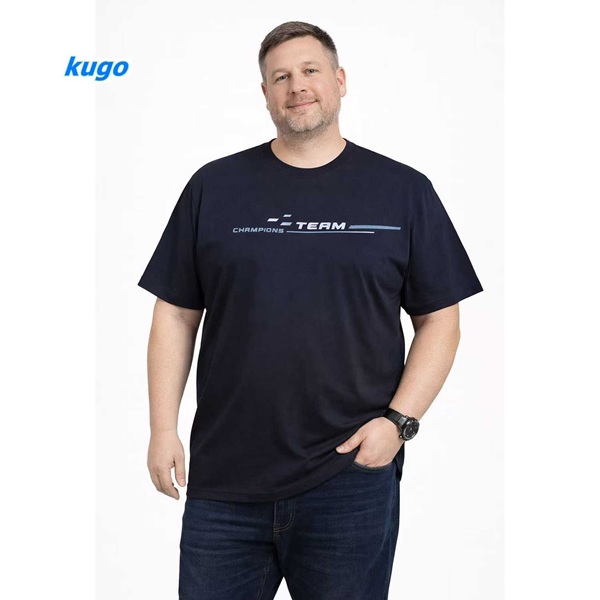 Pánské triko s krátkým rukávem KUGO (M-3XL)