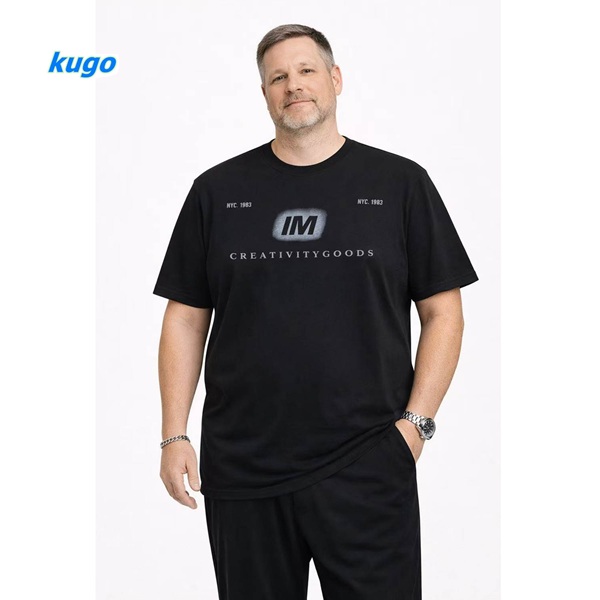 Pánské triko s krátkým rukávem KUGO (M-3XL)