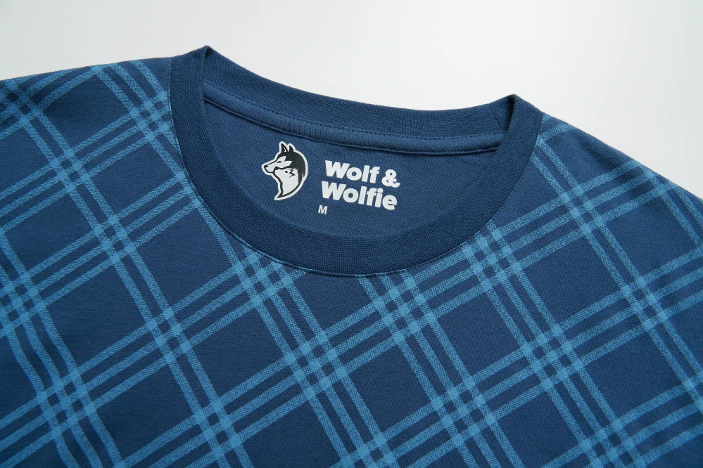 Pánské dlouhé noční pyžamo WOLF (M-3XL)