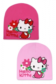 Dívčí slabá čepice HELLO KITTY (52,54cm)