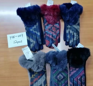 Dámské prstové rukavice DELFIN
