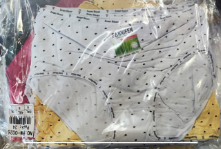Dámské  velké spodní bambusové kalhotky PESAIL (3XL-5XL)