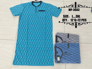 Pánská noční košile N-FEEL (L-3XL)