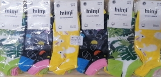 Dámské obrázkové kotníčkové ponožky MIMI (35/38-38/41)