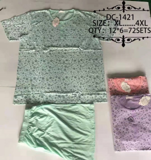 Dámské letní pyžamo VALERIE DREAM (XL-4XL)