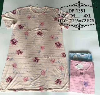 Dámská noční košile VALERIE DREAM (XL-4XL)