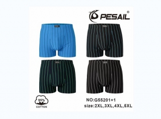 Pánské  trenkoslipy (boxerky) PESAIL (2XL-5XL)