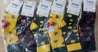 Dámské OBRÁZKOVÉ ponožky MIMI (35/38-38/41)