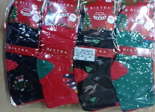 Dámské  vánoční ponožky BIXTRA  (35/38-3/42)