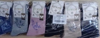 Dámské vysoké  ponožky AURA-VIA (35-41)