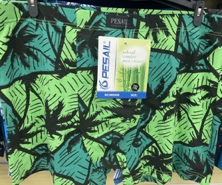 Pánské bambusové trenkoslipy (boxerky) PESAIL (L-3XL)