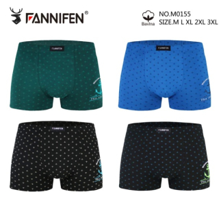 Pánské bambusové trenkoslipy (boxerky) PESAIL (L-3XL)