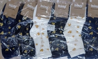 Dámské OBRÁZKOVÉ ponožky MIMI (35/38-38/41)