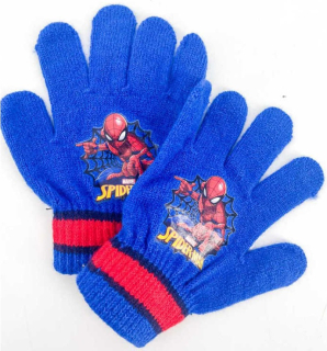 Chlapecké prstové pletené rukavice SPIDER MAN
