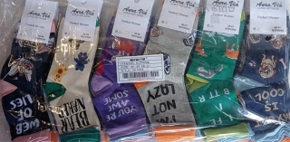 Dámské obrázkové ponožky AURA-VIA (35-41)