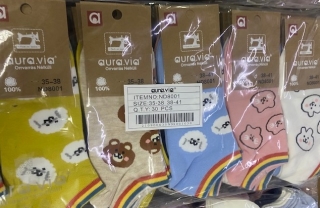Dámské kotníčkové ponožky AURA-VIA (35-41)