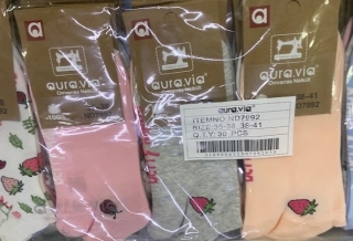Dámské kotníčkové ponožky AURA-VIA (35-41)