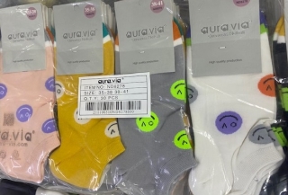 Dámské kotníčkové ponožky AURA-VIA (35-41)