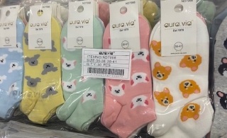Dámské kotníčkové ponožky AURA-VIA (35-41)