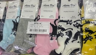 Dámské kotníčkové ponožky AURA-VIA (35-41)
