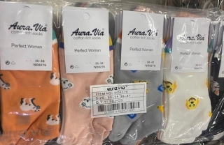 Dámské kotníčkové ponožky AURA-VIA (35-41)