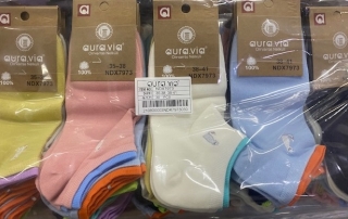 Dámské kotníčkové ponožky  AURA-VIA (35-41)