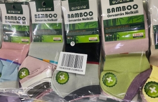Dámské kotníčkové bambusové ponožky AURA.VIA (35-41)