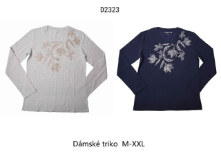 Dámské triko s dlouhým rukávem WOLF (M-2XL) 