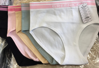 Dámské bezešvé vysoké spodní kalhotky GREENICE (L-3XL)