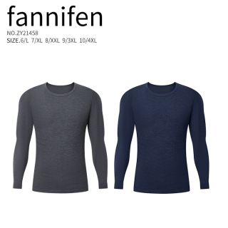 Pánské triko s dlouhým rukávem FANNIFEN (L-4XL)
