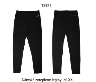 Dámské zateplené legíny WOLF (M-2XL)