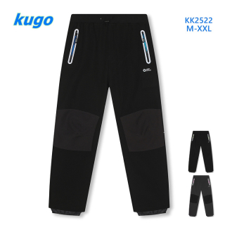 Dospělé teplé softshellové kalhoty KUGO (M-2XL)