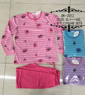 Dámské noční pyžamo VALERIE DREAM (XL-4XL)