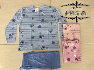 Dámské noční pyžamo VALERIE DREAM (XL-4XL)