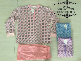 Dámské noční pyžamo VALERIE DREAM (XL-4XL)