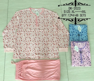 Dámské noční pyžamo VALERIE DREAM (XL-4XL)