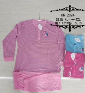 Dámské noční pyžamo VALERIE DREAM (XL-4XL)