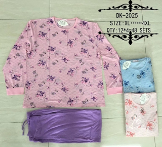 Dámské noční pyžamo VALERIE DREAM (XL-4XL)
