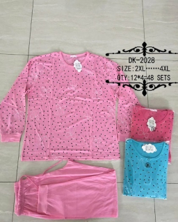 Dámské noční pyžamo VALERIE DREAM (XL-4XL)