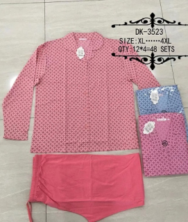 Dámské noční pyžamo VALERIE DREAM (XL-4XL)