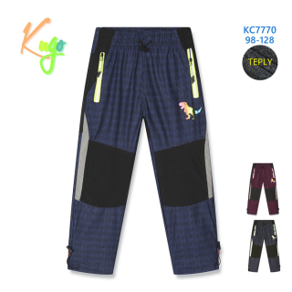 Dětské zateplené outdoorové kalhoty KUGO (98-128)