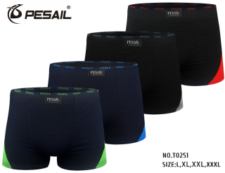 Pánské bavlněné trenkoslipy (boxerky) Pesail (L-3XL)