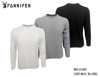 Pánské triko s dlouhým rukávem FANNIFEN (M/L-XL/2XL)