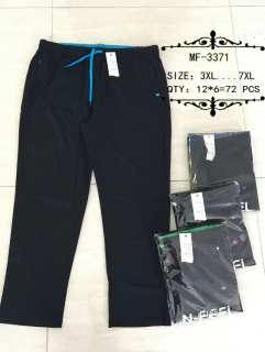 Pánské teplé tepláky N-FEEL (3XL-7XL)