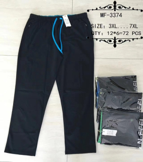 Pánské teplé tepláky N-FEEL (3XL-7XL)