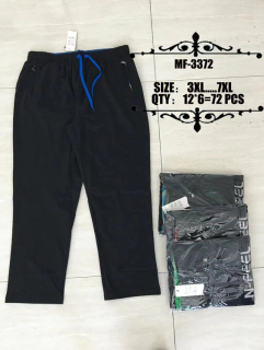 Pánské teplé tepláky N-FEEL (3XL-7XL)